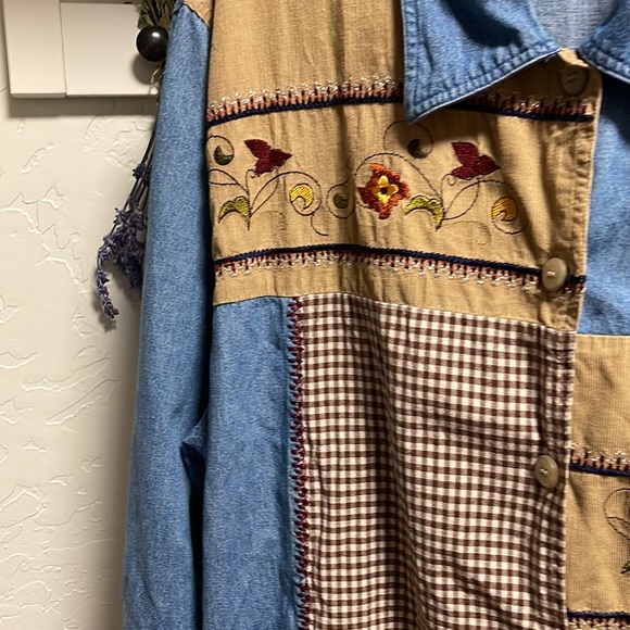 Bobbie Brooks women’s long sleeve button up. 18W/20W - Picture 7 of 10